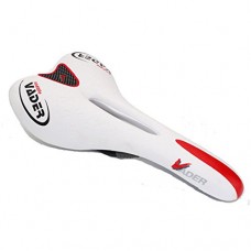 Letton Mountain Bike Saddle Seat Breathable Hollow Design Soft Gel Cushion Lightweight Road Bicycle Saddle for Men/Women - B078YNFF78